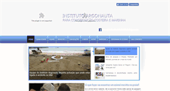 Desktop Screenshot of institutoargonauta.org